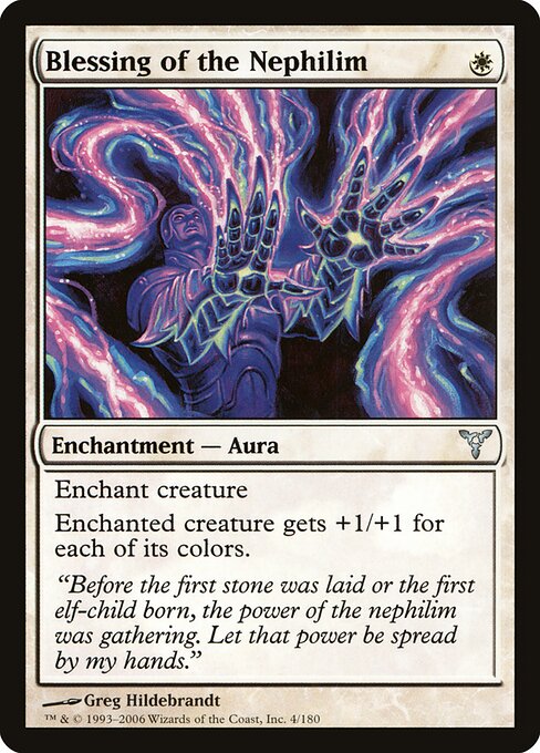 Blessing of the Nephilim card art