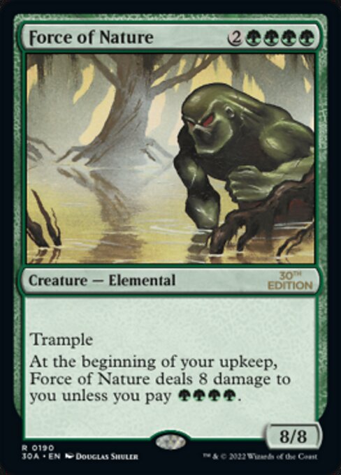 Force of Nature card art