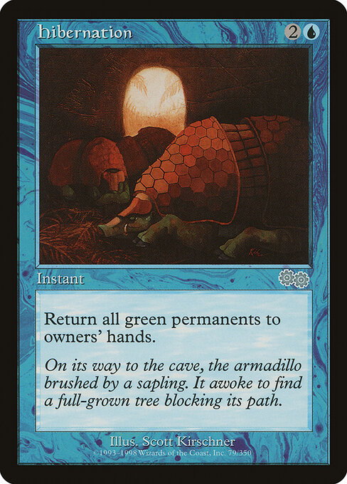 Hibernation card art