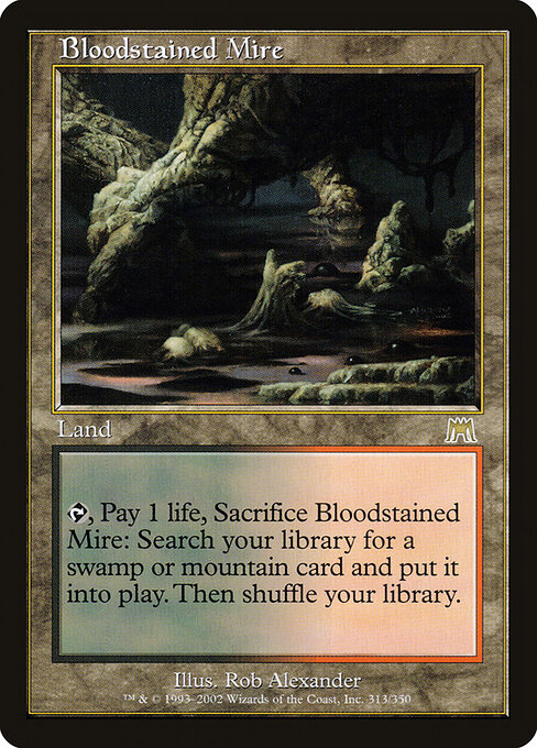 Bloodstained Mire card art
