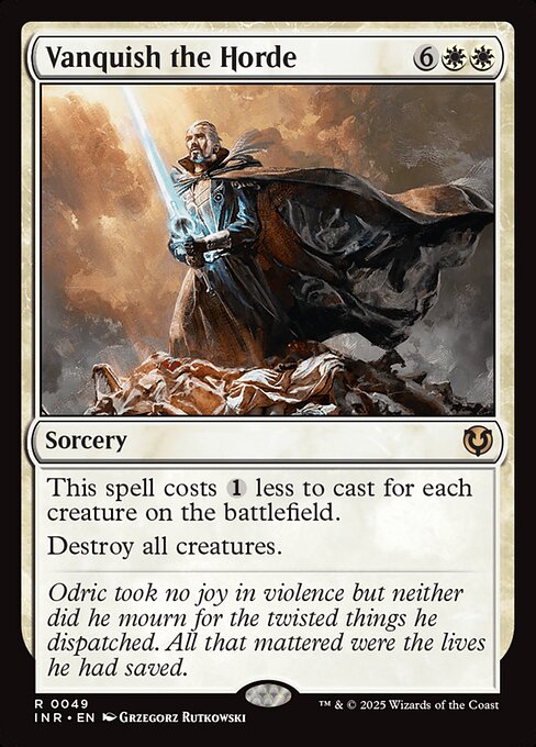 Vanquish the Horde card art