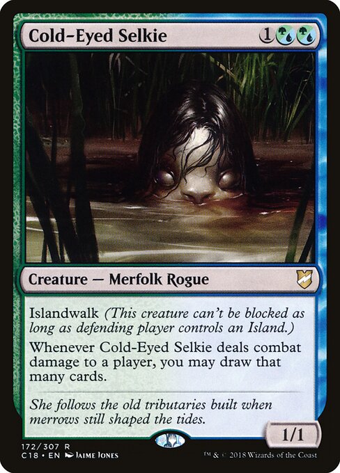 Cold-Eyed Selkie card art