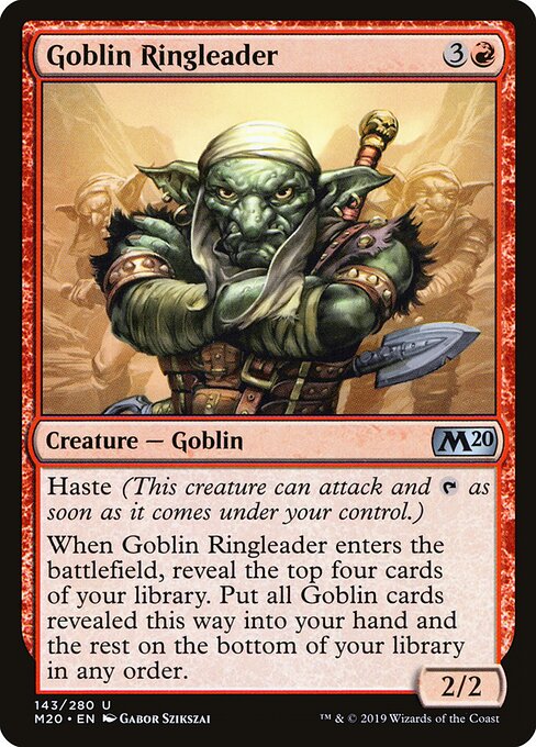 Goblin Ringleader card art