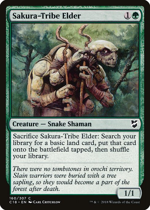 Sakura-Tribe Elder card art