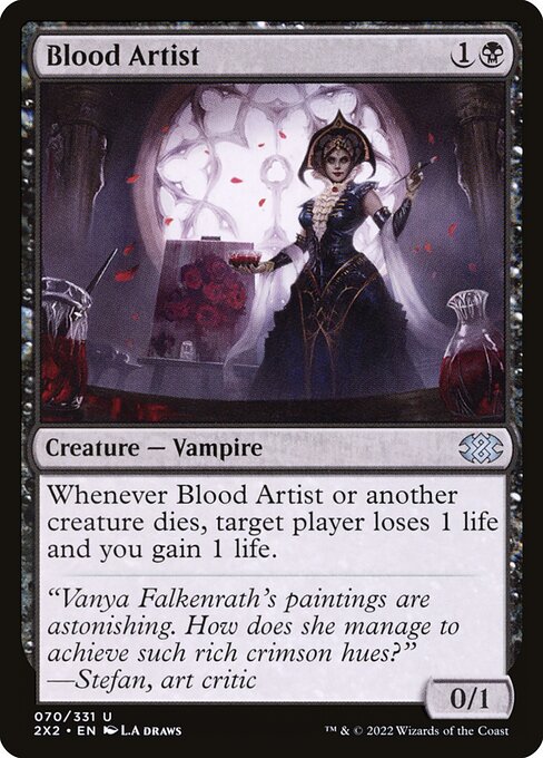 Blood Artist card art