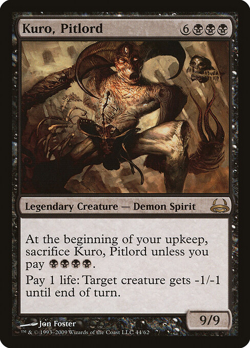 Kuro, Pitlord card art