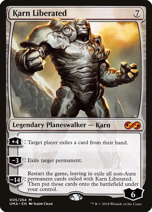 Karn Liberated card art
