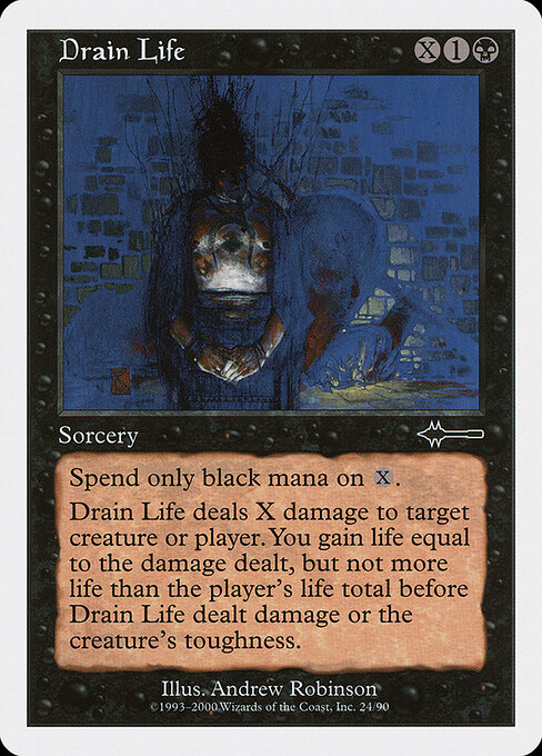 Drain Life card art