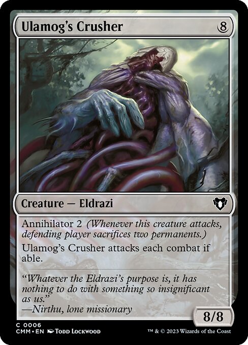 Ulamog's Crusher card art