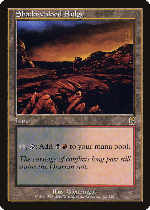 Shadowblood Ridge card art