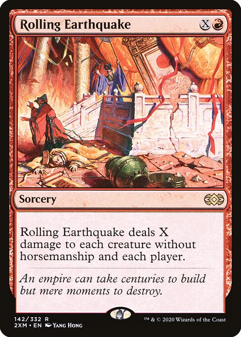 Rolling Earthquake card art