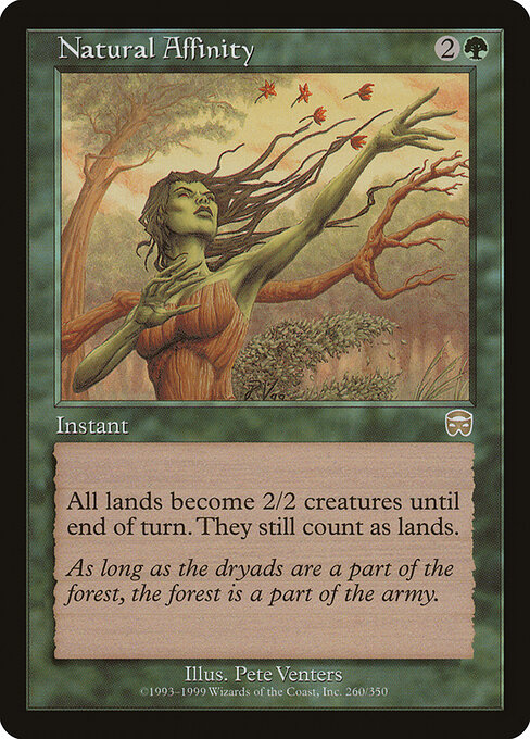 Natural Affinity card art