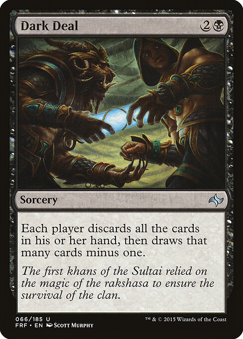 Dark Deal card art