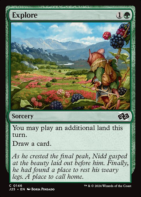 Explore card art