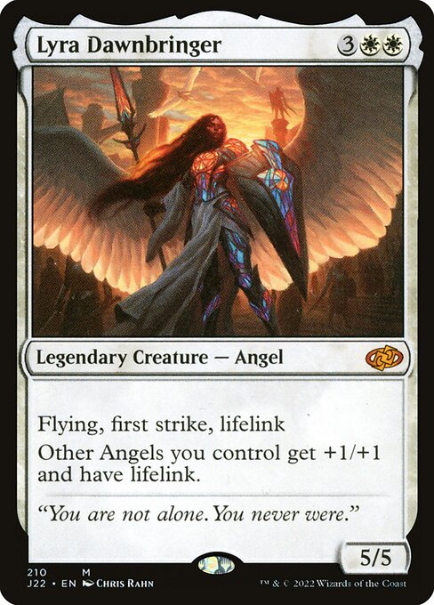 Lyra Dawnbringer card art