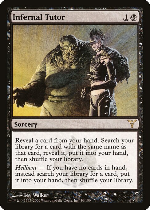 Infernal Tutor card art