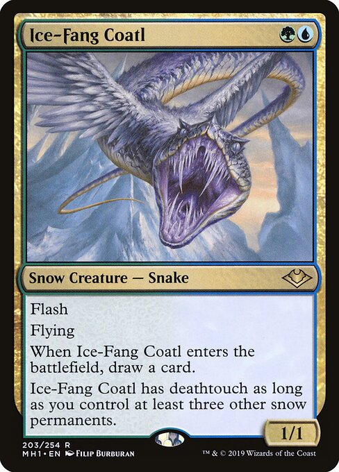 Ice-Fang Coatl card art