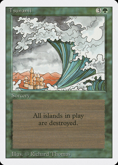 Tsunami card art