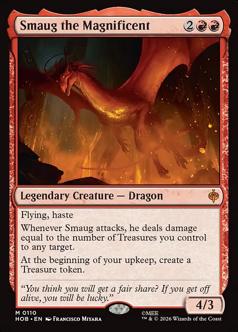 Smaug the Magnificent card art