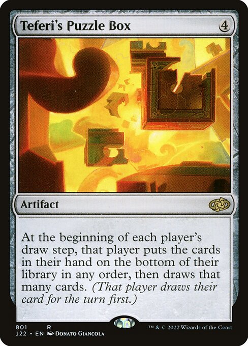 Teferi's Puzzle Box card art