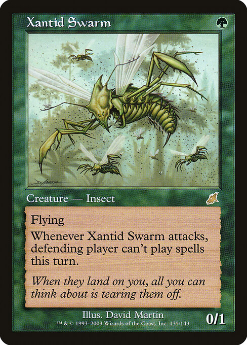 Xantid Swarm card art