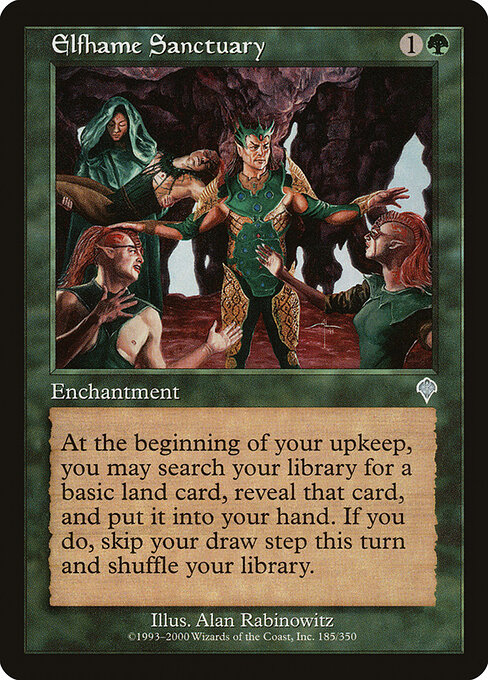 Elfhame Sanctuary card art