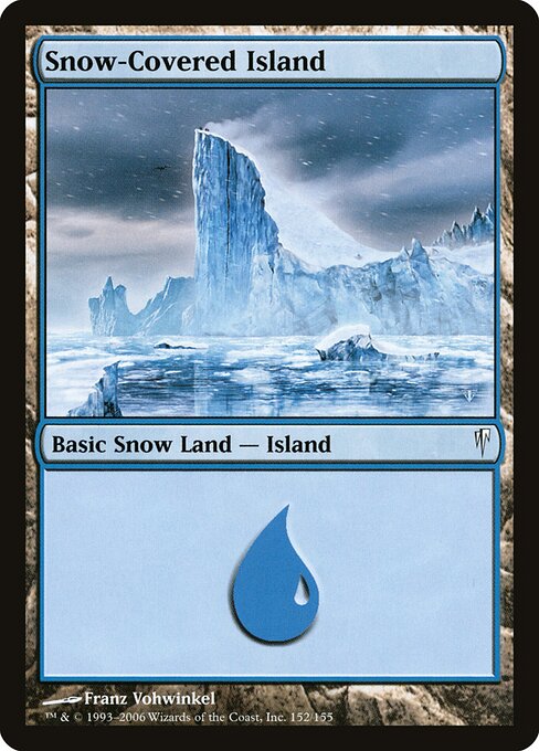 Snow-Covered Island card art