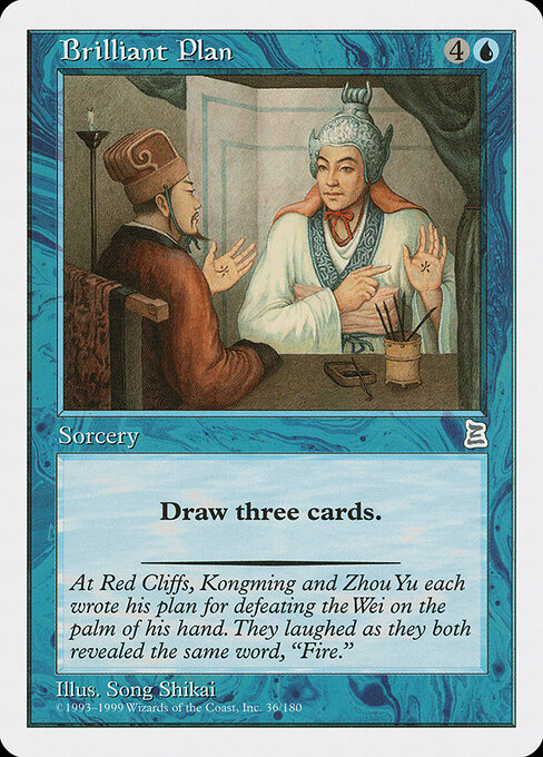 Brilliant Plan card art