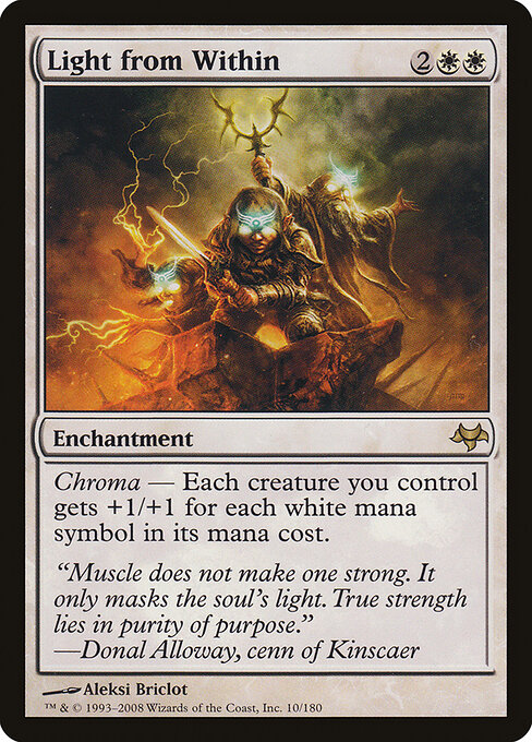 Light from Within card art