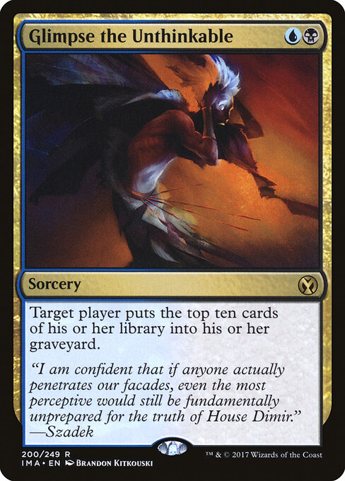Glimpse the Unthinkable card art