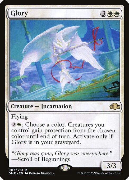 Glory card art