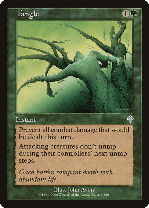 Tangle card art