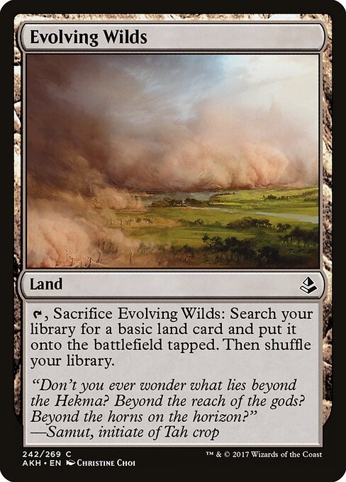 Evolving Wilds card art