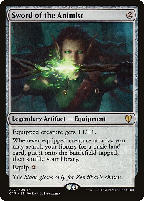 Sword of the Animist card art