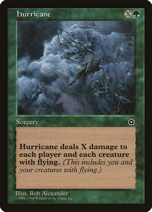 Hurricane card art