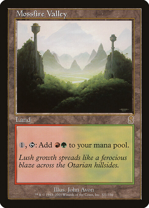 Mossfire Valley card art