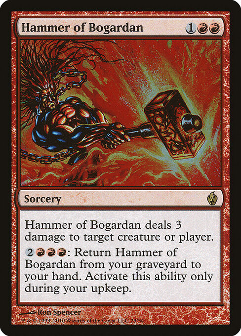 Hammer of Bogardan card art
