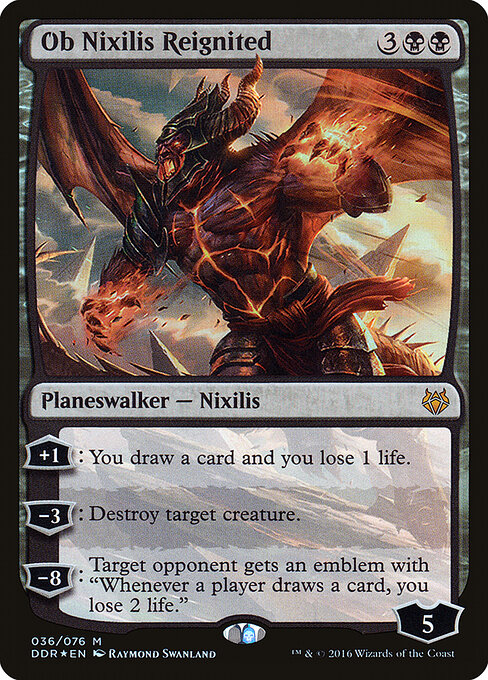 Ob Nixilis Reignited card art