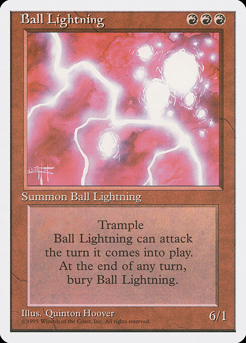 Ball Lightning card art