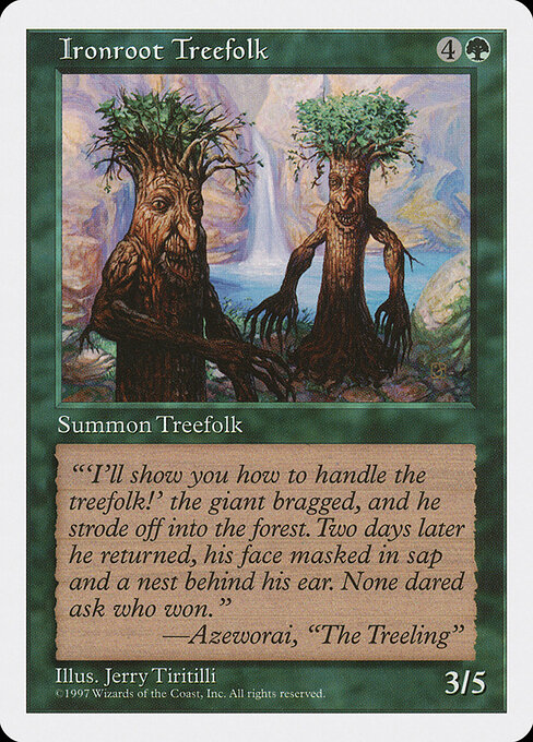 Ironroot Treefolk card art
