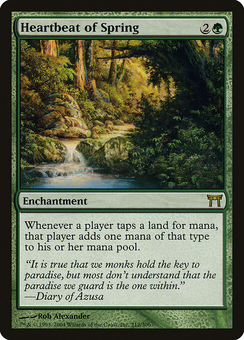 Heartbeat of Spring card art