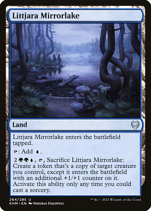 Littjara Mirrorlake card art