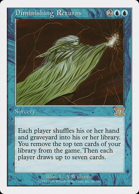 Diminishing Returns card art