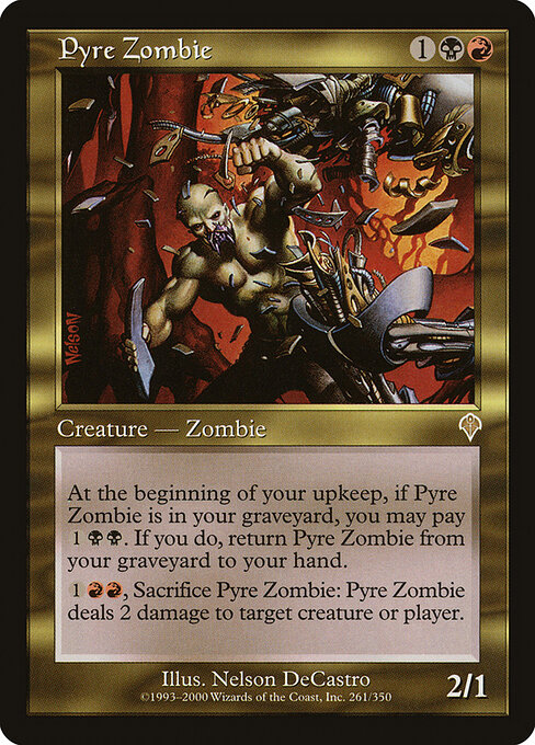 Pyre Zombie card art