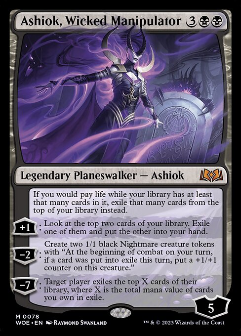 Ashiok, Wicked Manipulator card art