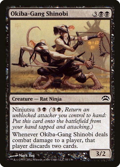 Okiba-Gang Shinobi card art