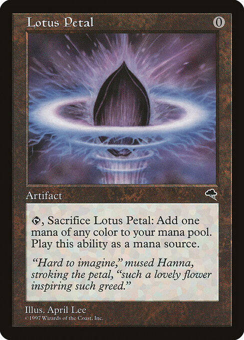 Lotus Petal card art