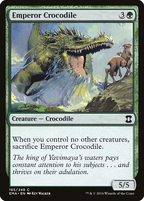 Emperor Crocodile card art