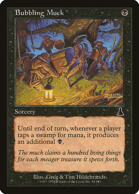 Bubbling Muck card art