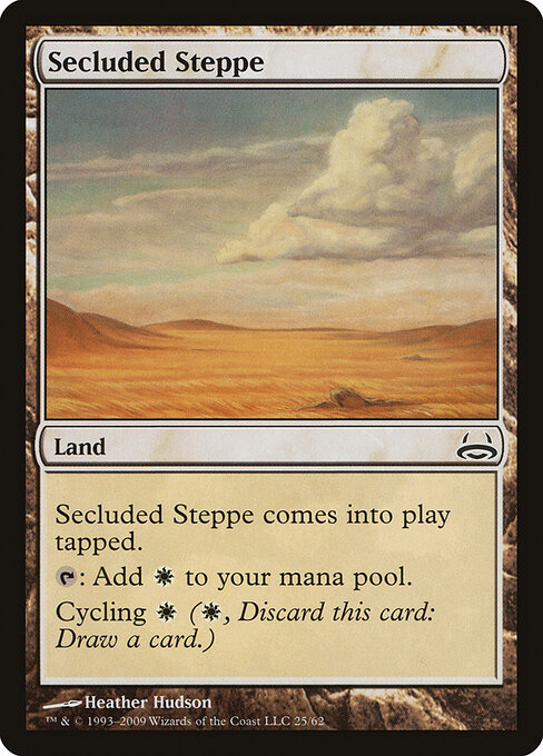 Secluded Steppe card art